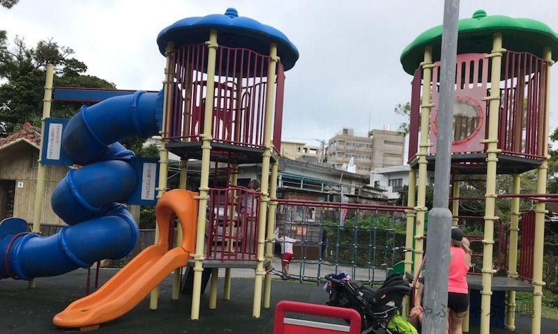 大川児童公園の遊具